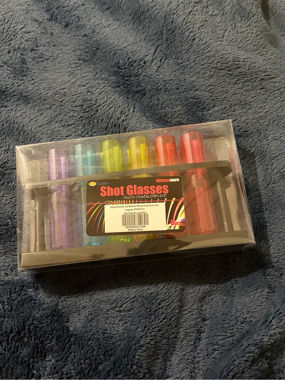 Assorted Neon Shot Glasses Set - Colorful Party Pack
